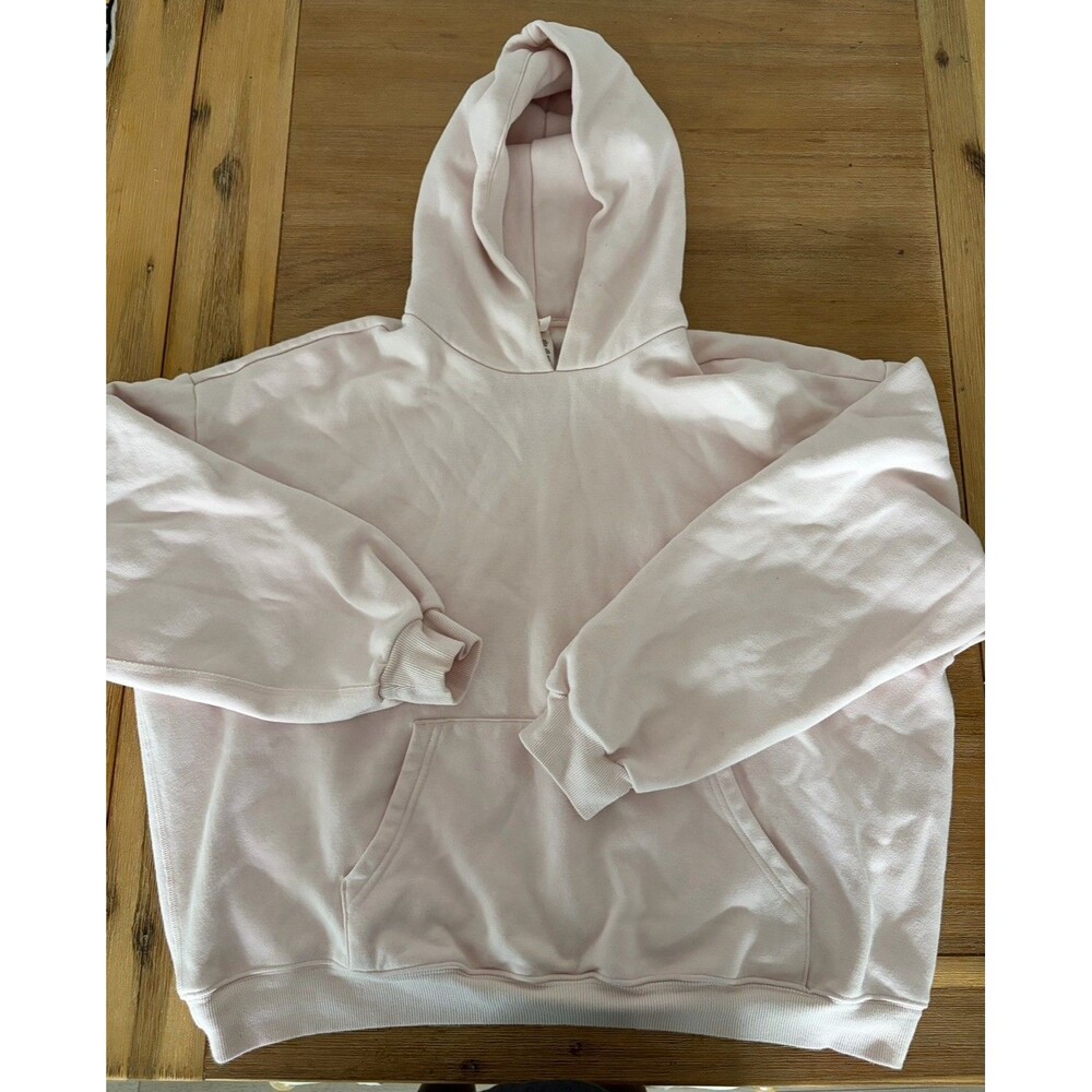 SKIMS Light Pink Hoodie Sweatshirt XL
